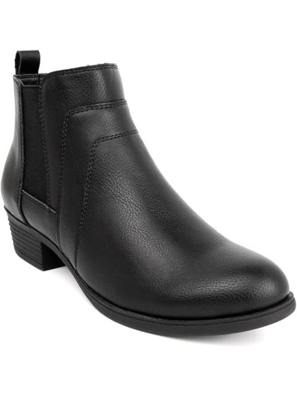 Sugar Womens Trixy Slip On Ankle Comfortable Booties Shoes Black Size 6M NIB